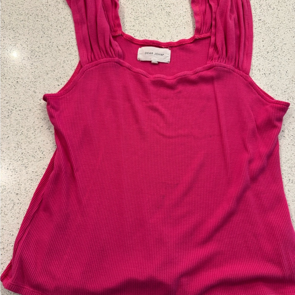 Dear John Women's Pink Tank Top